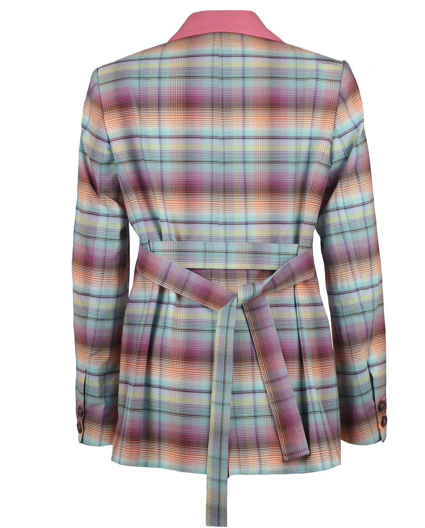 Rainbow 100%Cotton Oversized Blazer