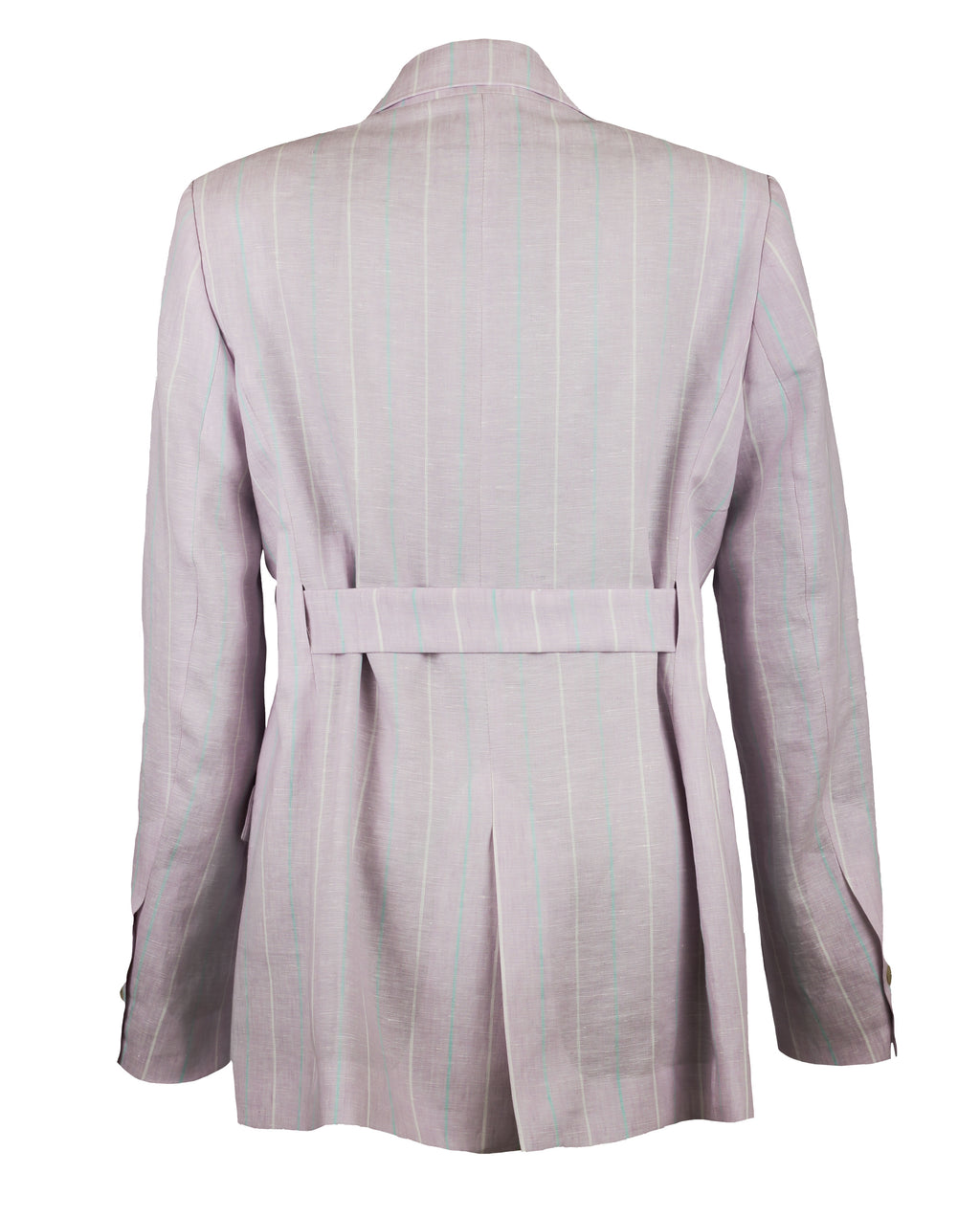 Lilac 100%Linen Oversized Blazer