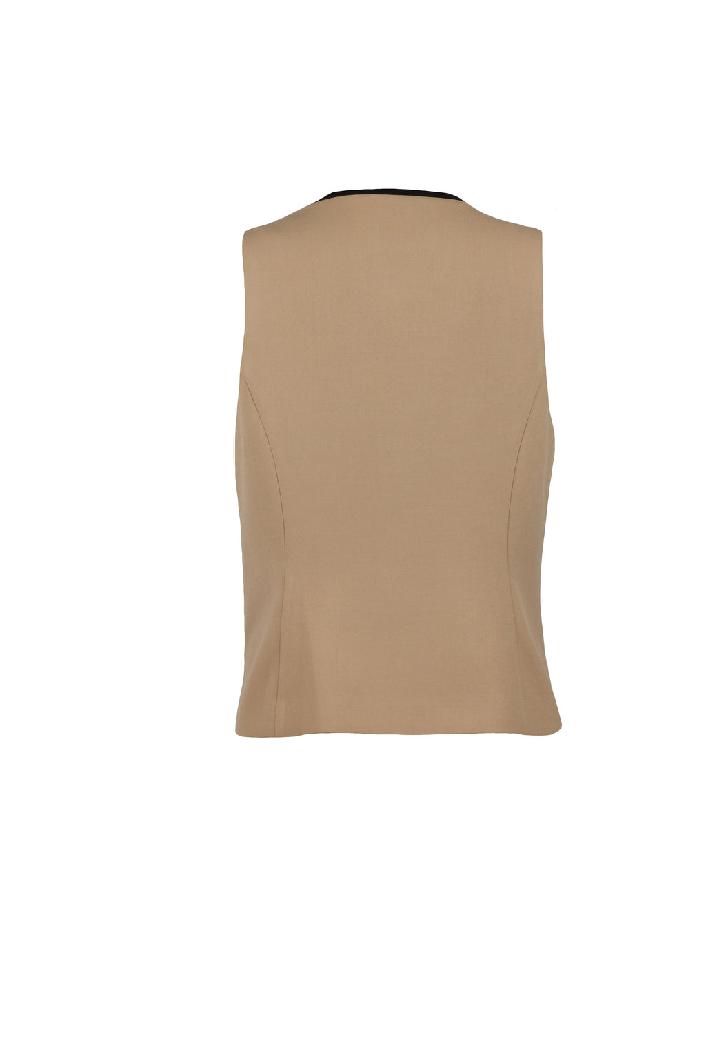 Camel Tailor Slim Fit Vest
